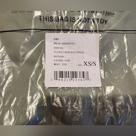 FP Movement Clean Lines Boat Neck Bodysuit in Laurel Oak Size XS/S & L/XL NWT - Picture 6 of 7